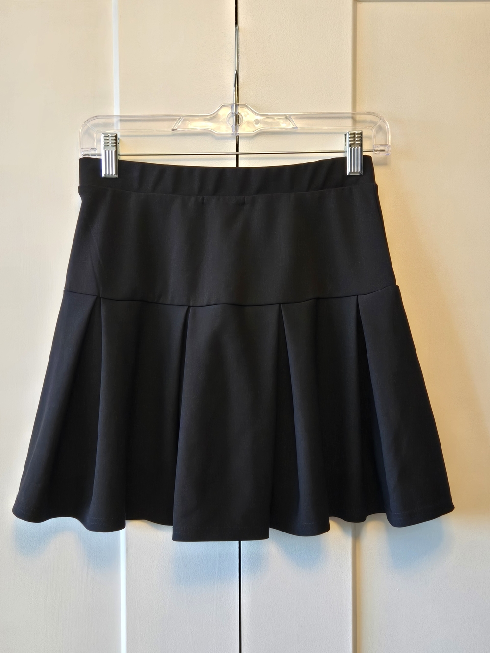 Ultra Flirt Black Circle Skater Skirt